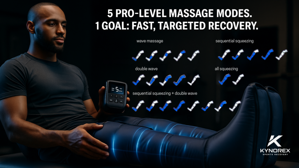 professional pneumatic compression boots for athlete recovery